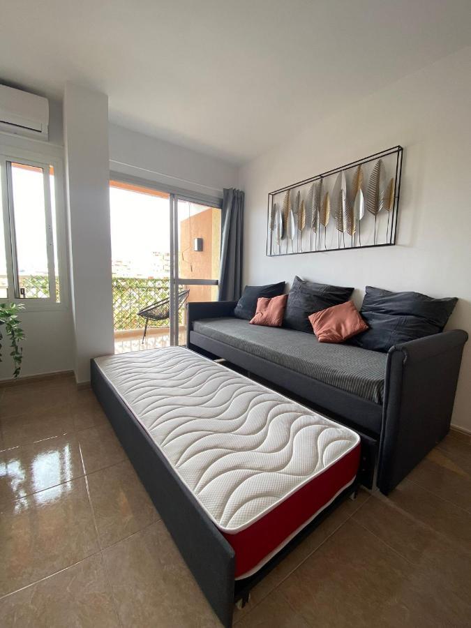 Apt Con Espectacular Vista, Piscinas, Recep 24 Hs Benalmadena Bagian luar foto